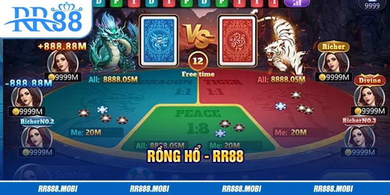 Rồng Hổ là game bài được yêu thích tại nhiều casino